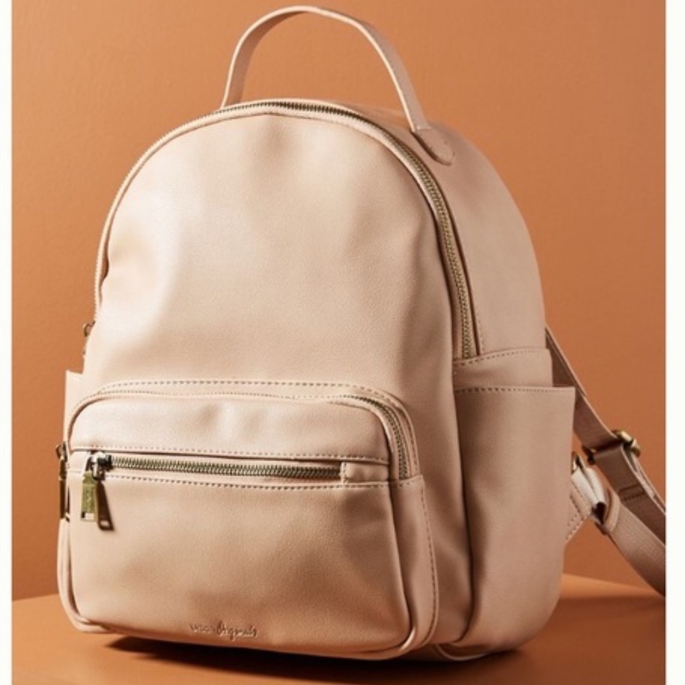 Anthropologie Blush Pink Mini Backpack